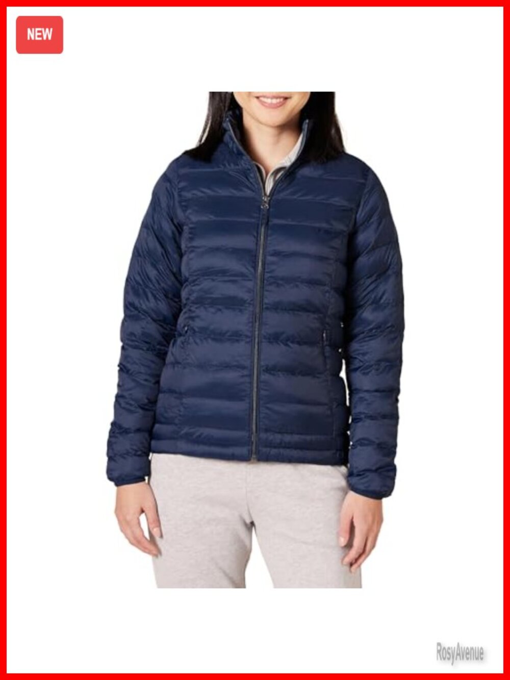 Women's Lightweight Packable Puffer Jacket Water-Resistant Quilted Coat
